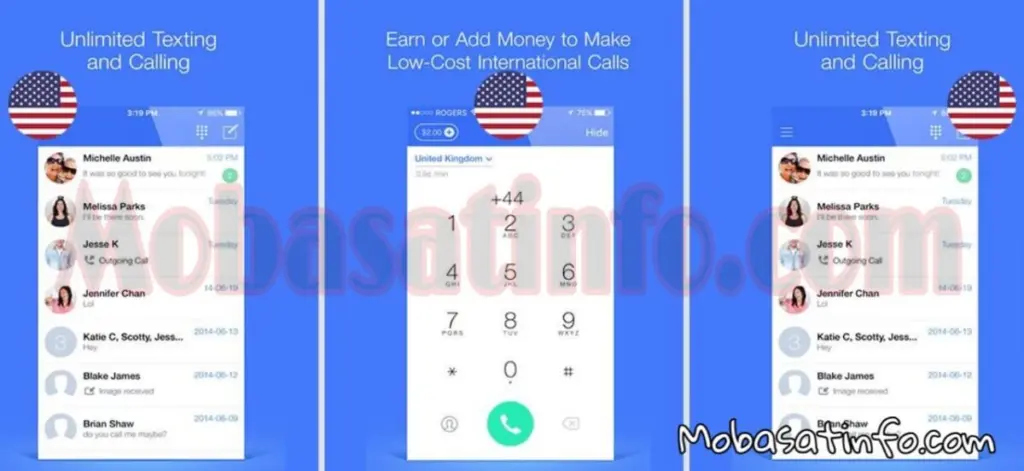 تطبيق Text Free تطبيق Text Free