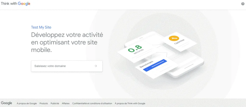 Test My Site de Google